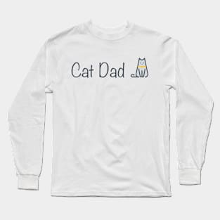 Cat Dad Long Sleeve T-Shirt